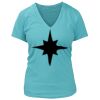 Women's Premium Deep V-Neck T-Shirt Thumbnail