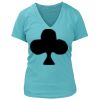 Women's Premium Deep V-Neck T-Shirt Thumbnail