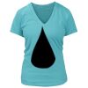Women's Premium Deep V-Neck T-Shirt Thumbnail