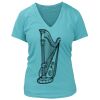 Women's Premium Deep V-Neck T-Shirt Thumbnail