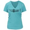 Women's Premium Deep V-Neck T-Shirt Thumbnail