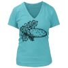 Women's Premium Deep V-Neck T-Shirt Thumbnail