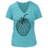 Women's Premium Deep V-Neck T-Shirt Thumbnail