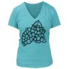 Women's Premium Deep V-Neck T-Shirt Thumbnail
