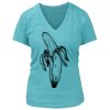 Women's Premium Deep V-Neck T-Shirt Thumbnail