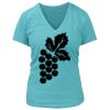 Women's Premium Deep V-Neck T-Shirt Thumbnail
