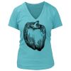 Women's Premium Deep V-Neck T-Shirt Thumbnail