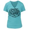Women's Premium Deep V-Neck T-Shirt Thumbnail