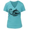 Women's Premium Deep V-Neck T-Shirt Thumbnail