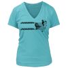 Women's Premium Deep V-Neck T-Shirt Thumbnail