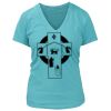 Women's Premium Deep V-Neck T-Shirt Thumbnail