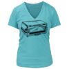 Women's Premium Deep V-Neck T-Shirt Thumbnail