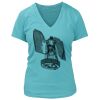 Women's Premium Deep V-Neck T-Shirt Thumbnail