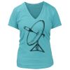 Women's Premium Deep V-Neck T-Shirt Thumbnail