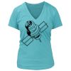Women's Premium Deep V-Neck T-Shirt Thumbnail