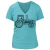 Women's Premium Deep V-Neck T-Shirt Thumbnail