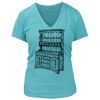 Women's Premium Deep V-Neck T-Shirt Thumbnail