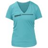 Women's Premium Deep V-Neck T-Shirt Thumbnail