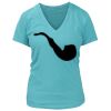 Women's Premium Deep V-Neck T-Shirt Thumbnail