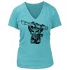 Women's Premium Deep V-Neck T-Shirt Thumbnail