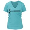 Women's Premium Deep V-Neck T-Shirt Thumbnail