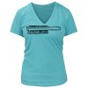 Women's Premium Deep V-Neck T-Shirt Thumbnail