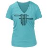 Women's Premium Deep V-Neck T-Shirt Thumbnail