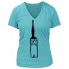 Women's Premium Deep V-Neck T-Shirt Thumbnail
