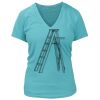 Women's Premium Deep V-Neck T-Shirt Thumbnail