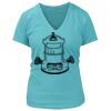 Women's Premium Deep V-Neck T-Shirt Thumbnail