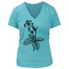 Women's Premium Deep V-Neck T-Shirt Thumbnail