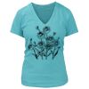 Women's Premium Deep V-Neck T-Shirt Thumbnail