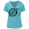 Women's Premium Deep V-Neck T-Shirt Thumbnail