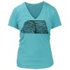 Women's Premium Deep V-Neck T-Shirt Thumbnail
