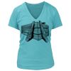 Women's Premium Deep V-Neck T-Shirt Thumbnail