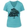 Women's Premium Deep V-Neck T-Shirt Thumbnail