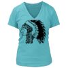 Women's Premium Deep V-Neck T-Shirt Thumbnail