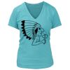 Women's Premium Deep V-Neck T-Shirt Thumbnail