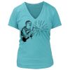 Women's Premium Deep V-Neck T-Shirt Thumbnail