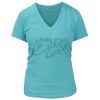 Women's Premium Deep V-Neck T-Shirt Thumbnail