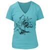 Women's Premium Deep V-Neck T-Shirt Thumbnail