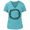 Women's Premium Deep V-Neck T-Shirt Thumbnail