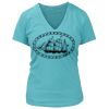 Women's Premium Deep V-Neck T-Shirt Thumbnail