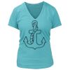 Women's Premium Deep V-Neck T-Shirt Thumbnail