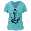 Women's Premium Deep V-Neck T-Shirt Thumbnail