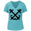 Women's Premium Deep V-Neck T-Shirt Thumbnail