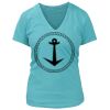 Women's Premium Deep V-Neck T-Shirt Thumbnail