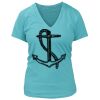Women's Premium Deep V-Neck T-Shirt Thumbnail