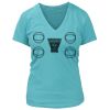Women's Premium Deep V-Neck T-Shirt Thumbnail