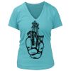 Women's Premium Deep V-Neck T-Shirt Thumbnail
